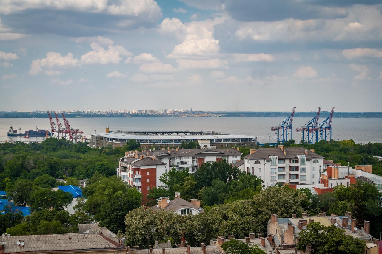 Appartement Flat with the sea view à Odessa Extérieur photo